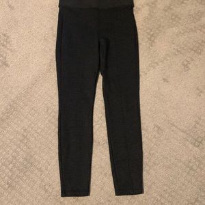 Mostly black sort of a tweed.